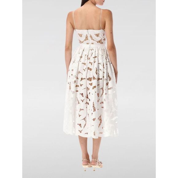 Self-Portrait Dress Woman White - Picture 2 of 3